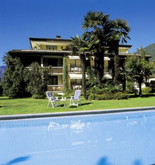 Ferienwohnung Losone bei Ascona  Garni Ferienwohnungen Villa Siesta Park tableau 1